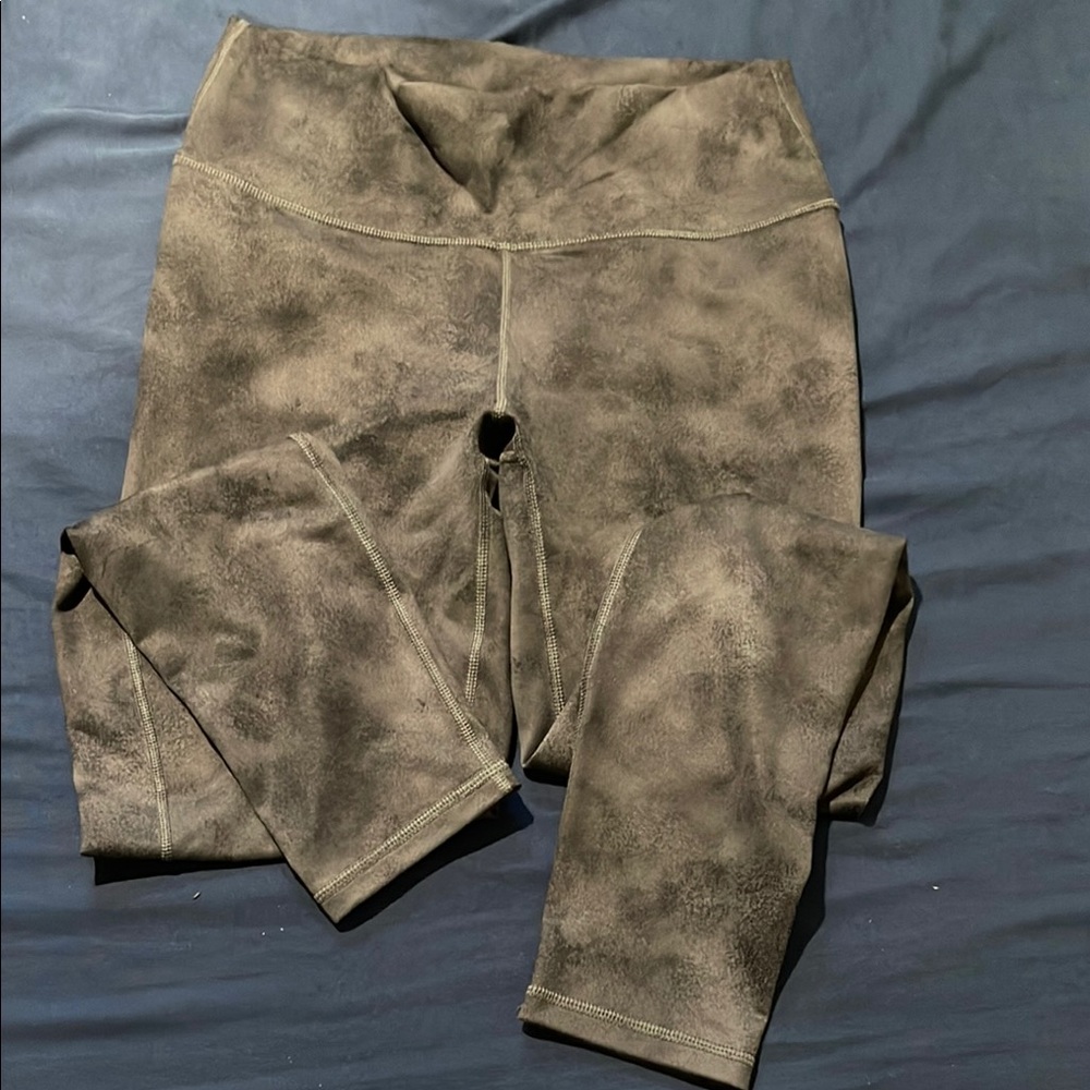 Tie-Dye Leggings dark gray